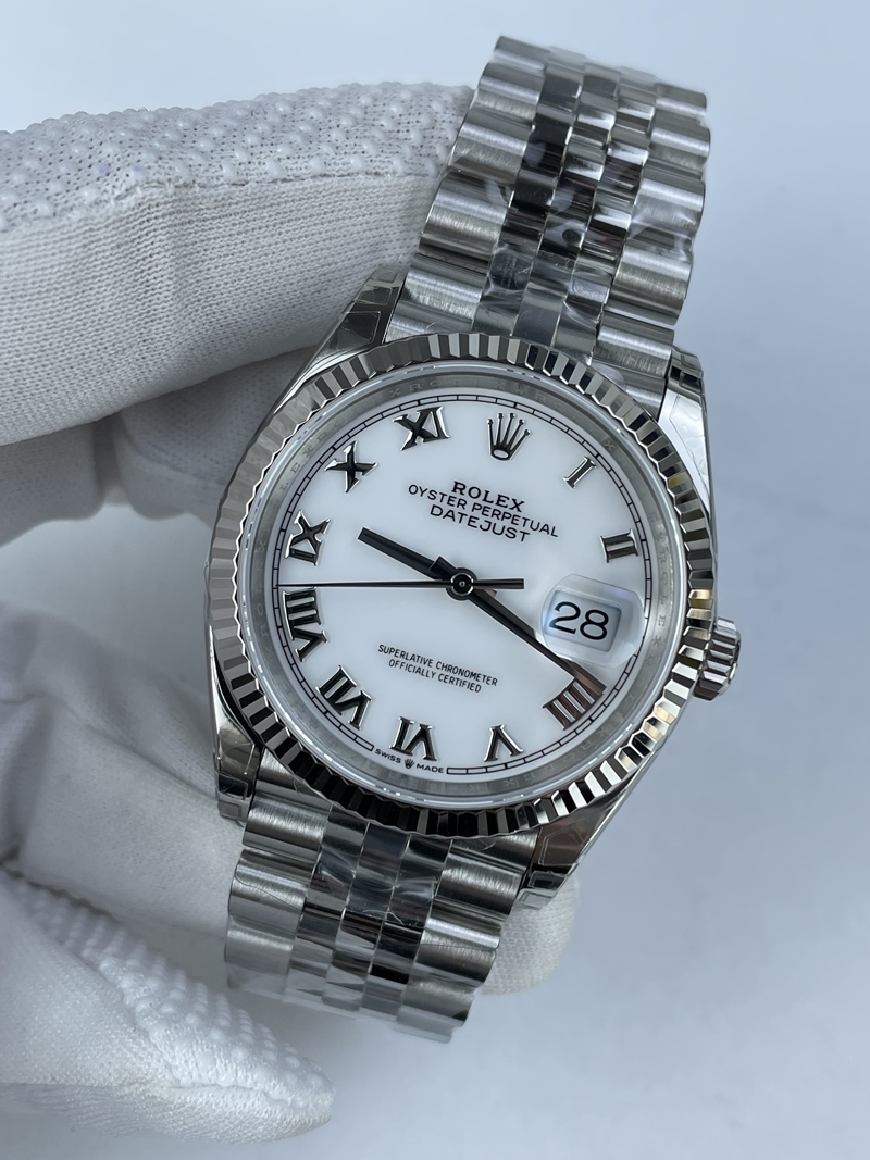 (준비완료/특급배송)NO.2397/VS공장 롤렉스 데이저스트 36MM 화이트 로만