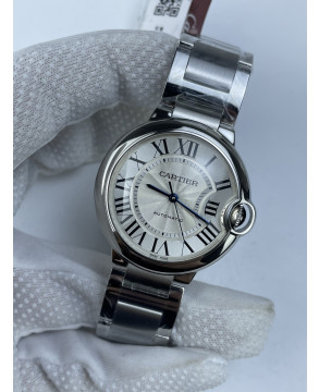 (준비완료/특급배송)NO.2463/3K공장 발롱블루 36MM 화이트 브슬 오토