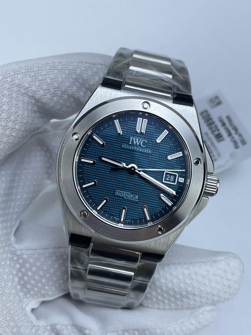 (준비완료/특급배송)NO.2540/V7공장 IWC 인제니어 블루다이얼 브레이슬릿