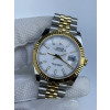 (준비완료/특급배송)NO.3078/롤렉스 데이저스트 126333 41미리 옐로우 골드 콤비 화이트 QP공장