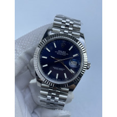 (준비완료/특급배송)NO.3251/롤렉스 데이저스트 41 블루 바 인덱스 126334 QP공장