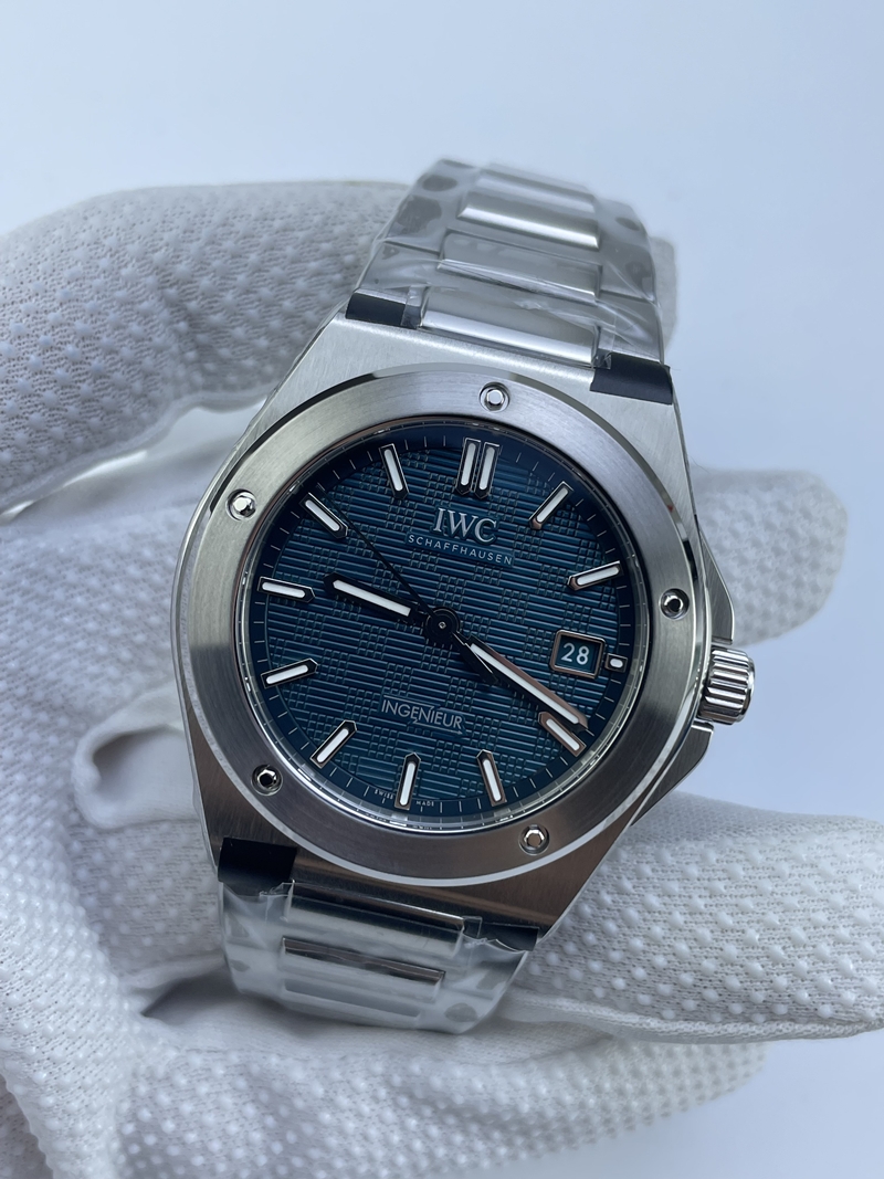 (준비완료/특급배송)NO.3357/V7공장 IWC 인제니어 블루다이얼 브레이슬릿